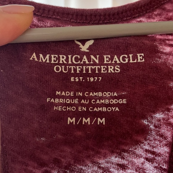 American Eagle button racerback tank - Picture 3 of 3
